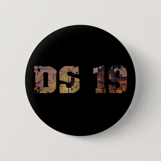 Oldtimer Citroen DS 19 Limousine Button (Vorderseite)