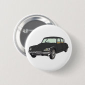 Oldtimer Citroen DS 19 Schwarz Button (Vorne & Hinten)