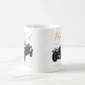 Oldtimer-Community-Typografie Kaffeetasse (Mittel)