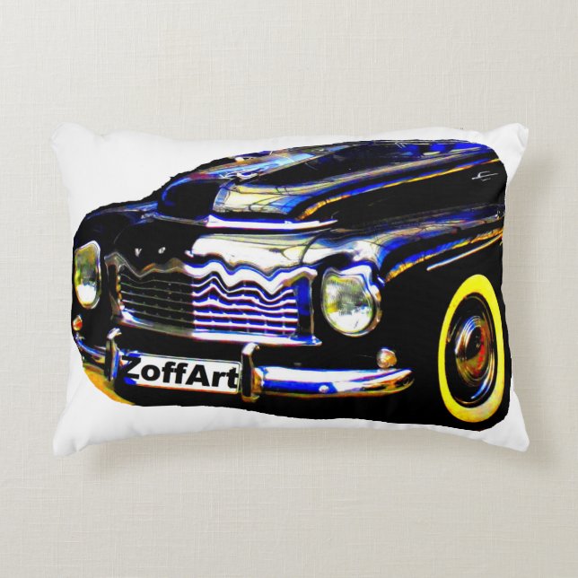 Oldtimer Dekokissen (Vorderseite)