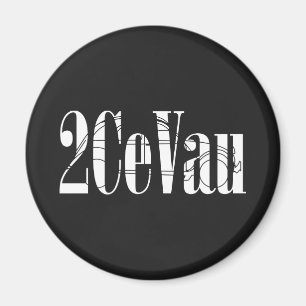 Oldtimer Dialekt 2cv Ente Magnet