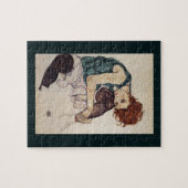 Oldtimer Egon Schiele Österreichische Malerin 1917 Puzzle (Horizontal)