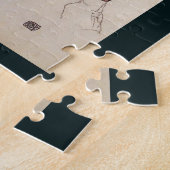 Oldtimer Egon Schiele Österreichische Malerin 1917 Puzzle (Seite)