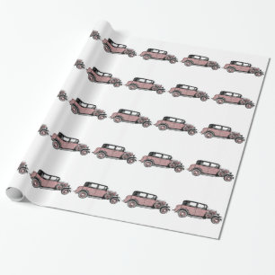 Oldtimer Geschenkpapier
