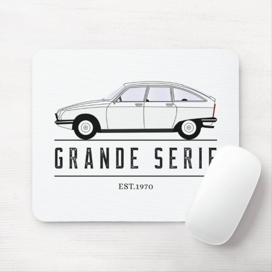 Oldtimer GS Pallas Französische Automotive Innovat Mousepad (Mit Mouse)
