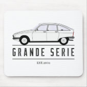 Oldtimer GS Pallas Französische Automotive Innovat Mousepad (Vorne)