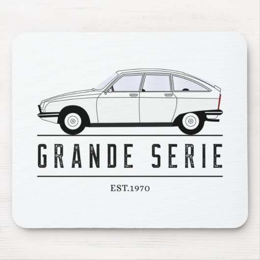 Oldtimer GS Pallas Französische Automotive Innovat Mousepad (Vorne)
