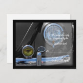 Oldtimer II uAwg RSVP Karte (Vorne/Hinten)