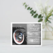 Oldtimer III uAwg RSVP Karte (Stehend Vorderseite)