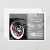 Oldtimer III uAwg RSVP Karte (Vorne/Hinten)