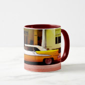 Oldtimer im Art Deco District South Beach Miami Tasse (VorderseiteRechts)