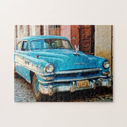 Oldtimer in Havanna Puzzle (Horizontal)