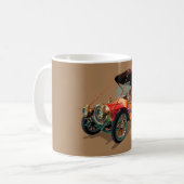Oldtimer Kaffeetasse (Vorderseite Links)