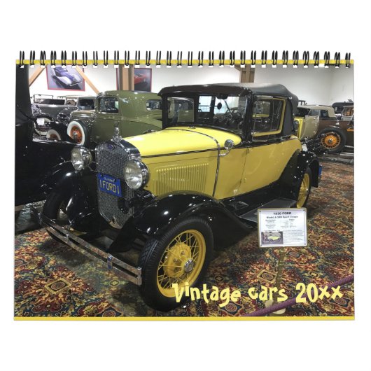 Oldtimer-Kalender Kalender (Titelbild)