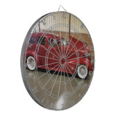 Oldtimer-Klassiker Dartscheibe (Vorderseite Links)