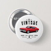 Oldtimer-Köche Button (Vorne & Hinten)