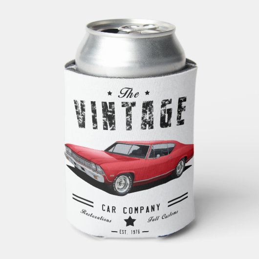 Oldtimer-Köche Dosenkühler (Kanne Vorderseite)