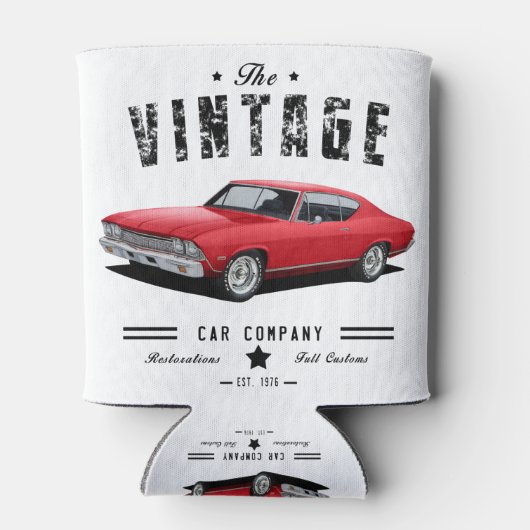 Oldtimer-Köche Dosenkühler (Rückseite)