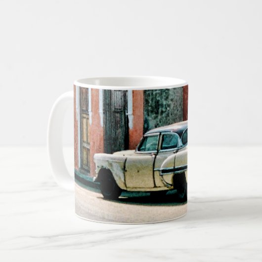Oldtimer - Kuba Kaffeetasse (Vorderseite Links)