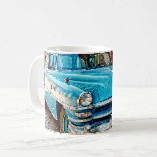 Oldtimer - Kuba Kaffeetasse (Vorderseite Links)