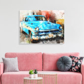 Oldtimer Leinwanddruck (Insitu (Wohnzimmer))