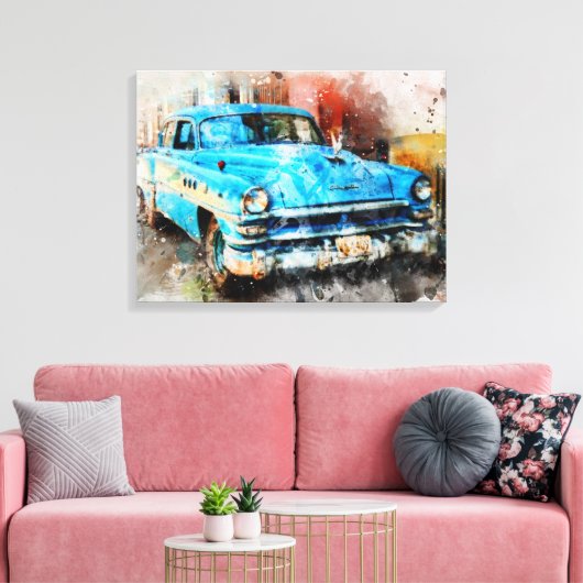 Oldtimer Leinwanddruck (Insitu (Wohnzimmer))