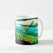 Oldtimer Lenkrad - Kuba Kaffeetasse (VorderseiteRechts)