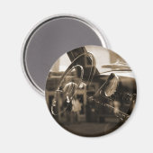 Oldtimer Magnet (Vorderseite/Rückseite)