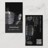 Oldtimer Mercedes Benz historischer Autoverwahrer Visitenkarte (Vorne/Hinten)