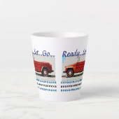Oldtimer Milchtasse (Vorderseite)
