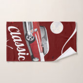 Oldtimer & Mond Badhandtuch Set (Handtuch)