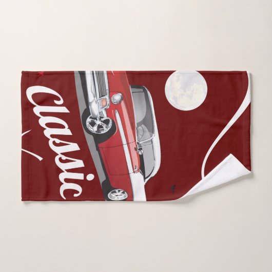 Oldtimer & Mond Badhandtuch Set (Handtuch)