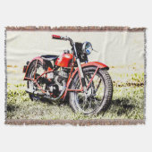 Oldtimer-Motorradschraubendecke Decke (Vorderseite)