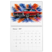 Oldtimer-Muskelauto-Kalender Kalender (Feb 2027)