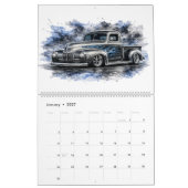 Oldtimer-Muskelauto-Kalender Kalender (Jan 2027)