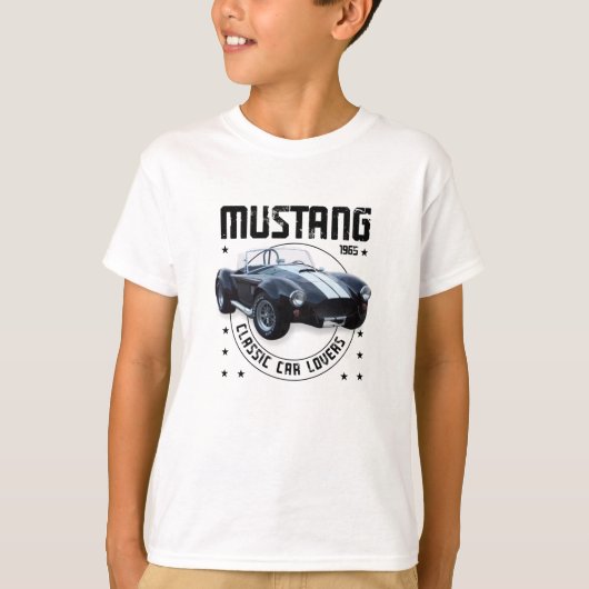 Oldtimer Mustang 1965 T-Shirt (Vorderseite)