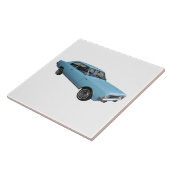 Oldtimer Opel Rekord Fliese (Seite)