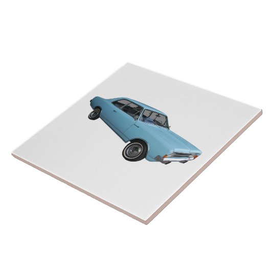 Oldtimer Opel Rekord Fliese (Seite)