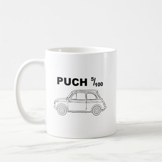 Oldtimer Österreich Steiermark Steyr Puch 500 Kaffeetasse (Links)