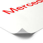 Oldtimer-Plakat Poster (Ecke)