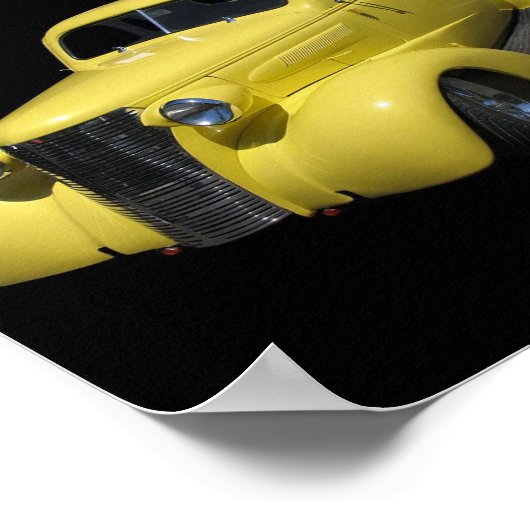 Oldtimer-Plakat Poster (Ecke)