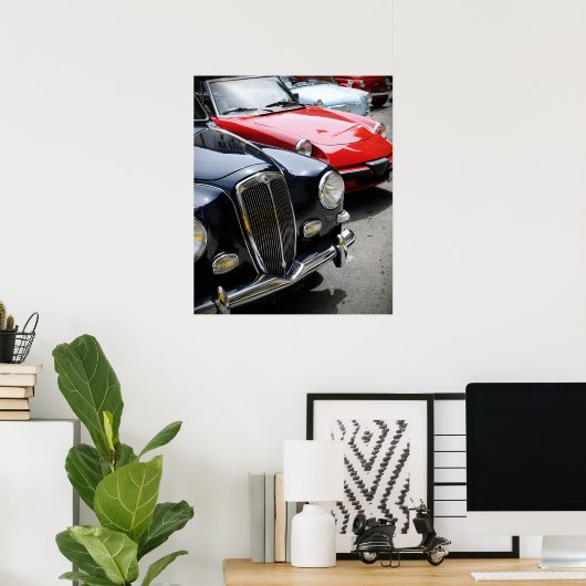 Oldtimer Poster (Heimbüro)