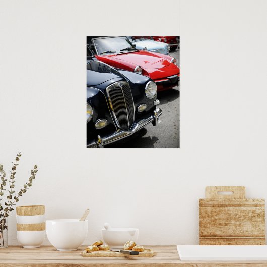 Oldtimer Poster (Küche)