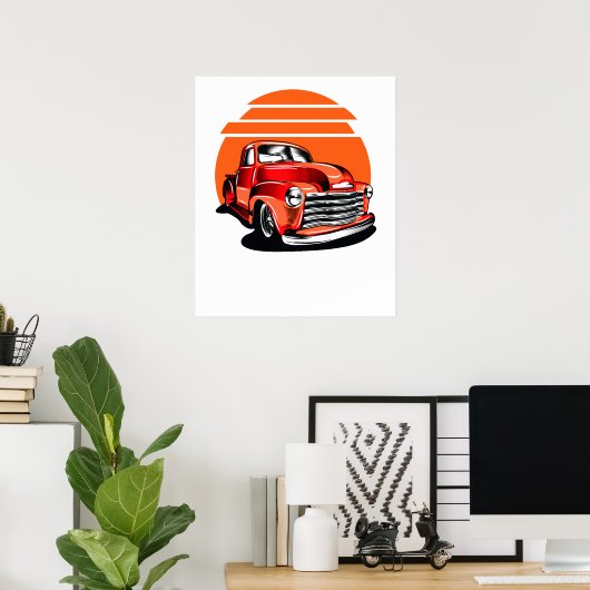 Oldtimer Poster (Heimbüro)