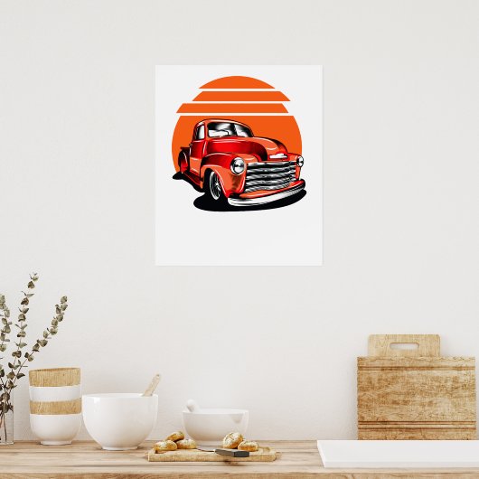 Oldtimer Poster (Küche)