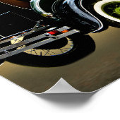 Oldtimer-Poster Poster (Ecke)