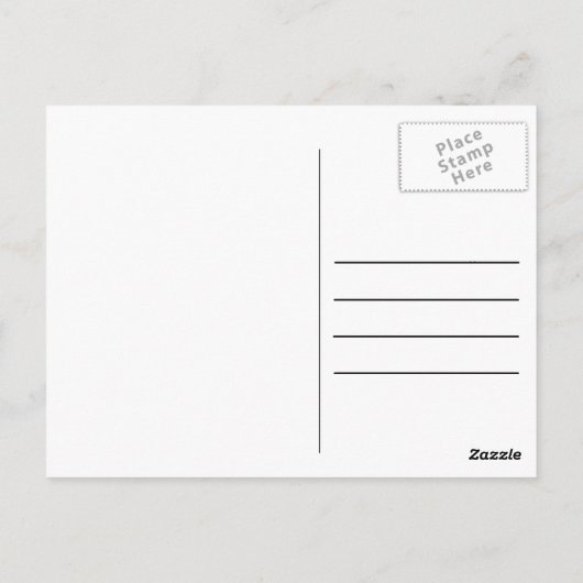 Oldtimer Postkarte (Rückseite)