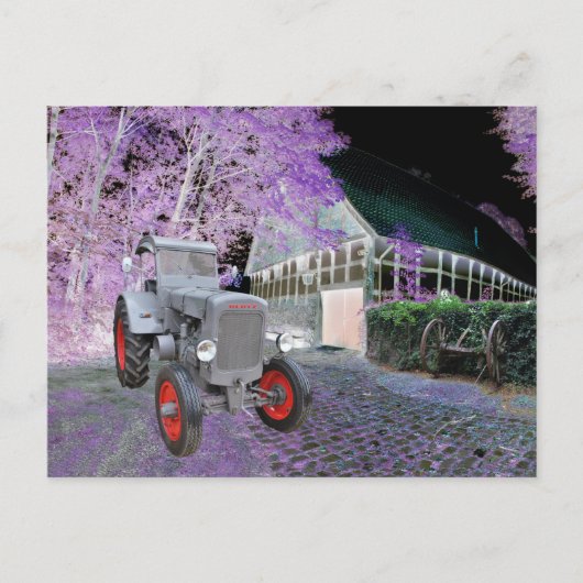 Oldtimer Postkarte (Vorderseite)