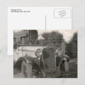 Oldtimer Postkarte (Vorne/Hinten)
