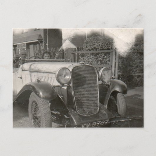 Oldtimer Postkarte (Vorderseite)